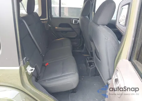 2021 Jeep Wrangler Unlimited Sahara 4X4 из США, поврежденный, VIN 1C4HJXEG1MW651560